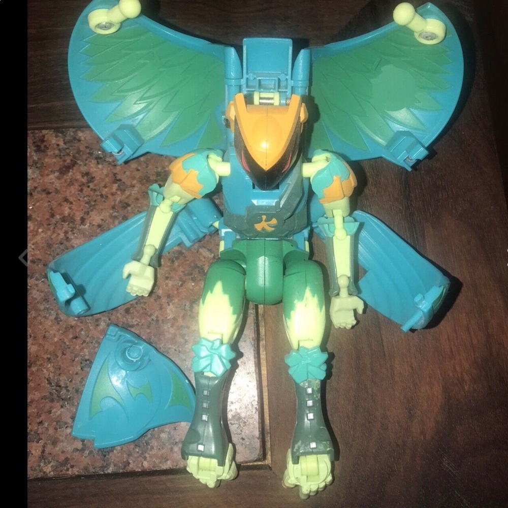 Bakugan Battle brawler DeKa Ball Grn Rare 10.5”